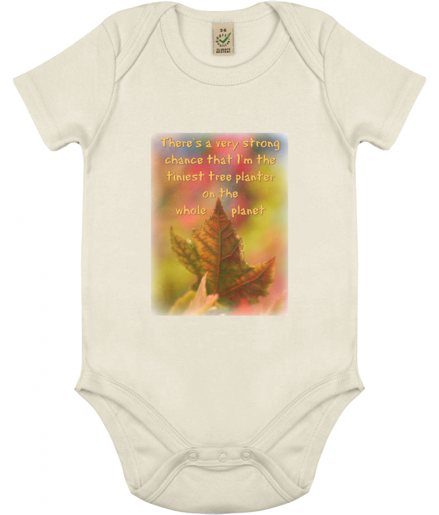 100% Organic Cotton Babygrow