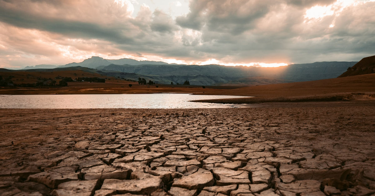 Drought-stricken land