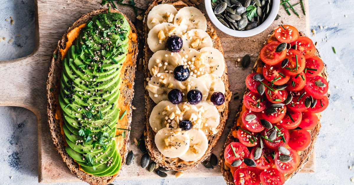 Fruit and Veggie Toast