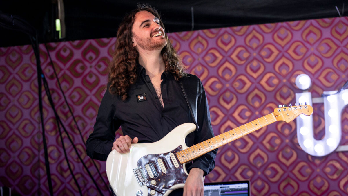 Jed Robertson at Latitude 2023 - photo by BBC Introducing